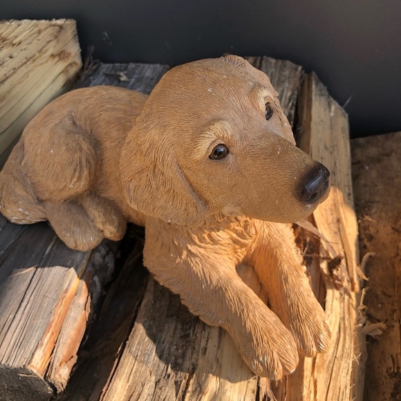 Sandicast Vintage Golden Retriever figurine  - 1983 - signed - made in USA - Picture 2 of 5